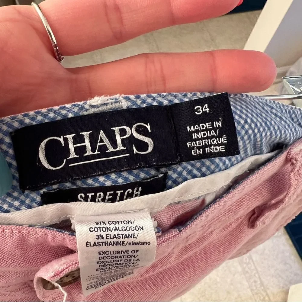 Men’s Stretch Chaps Shorts Waist 34